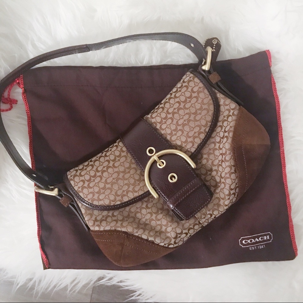 Coach Signature Soho Buckle Bag